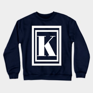 Simple classy alphabetical designed accessories, apparel for modern elegant look Crewneck Sweatshirt